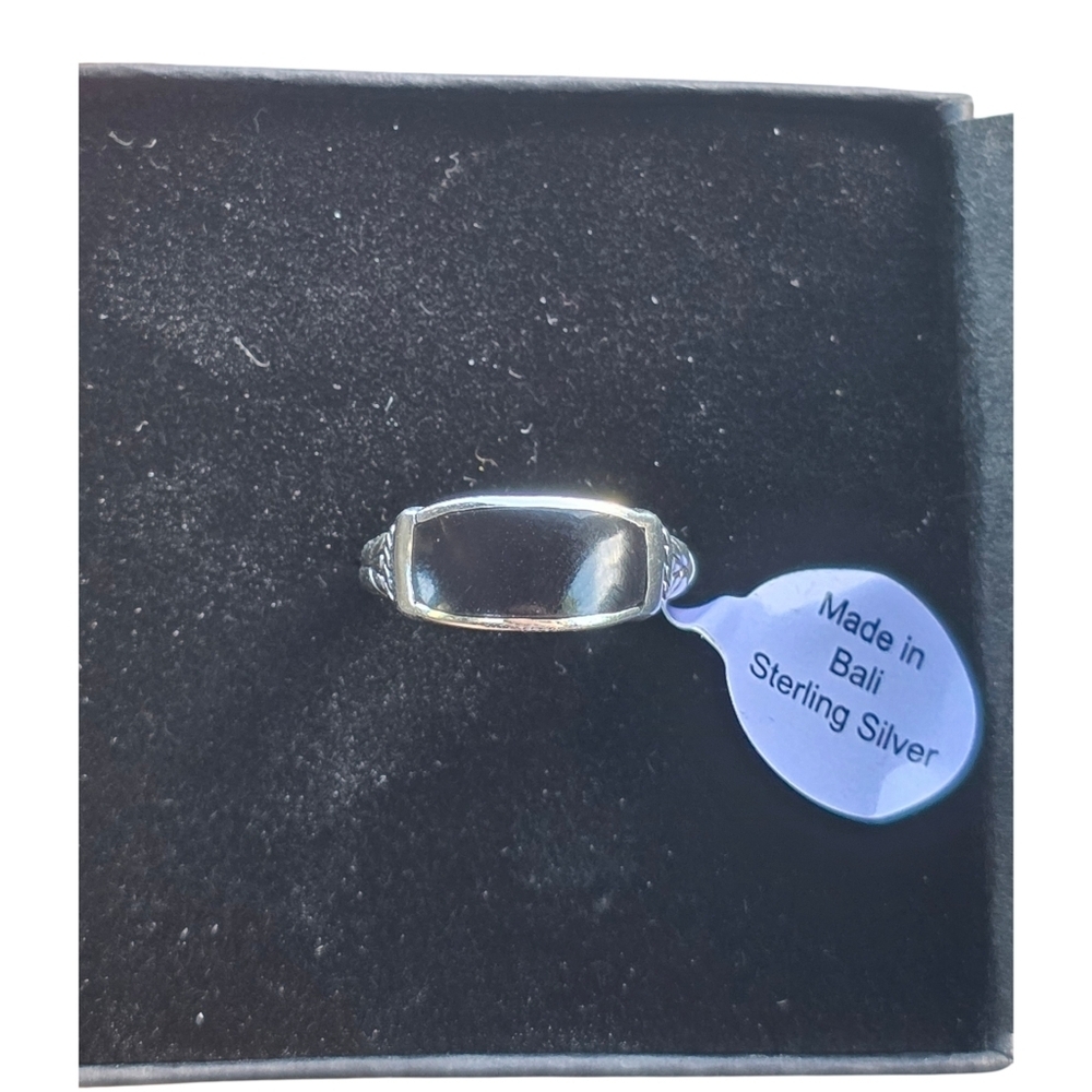 New Annika Witt Sterling Silver Made In Bali Ring Size 6 - Picture 3 of 5